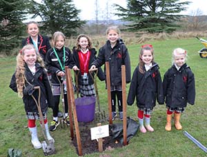 Tree Planting Ceremony for the Queen's Jubilee