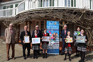Five Rotary Club Art Competition Winners