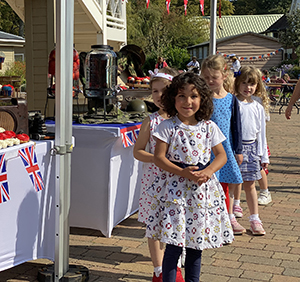 Students celebrate VE Day and Prizegiving