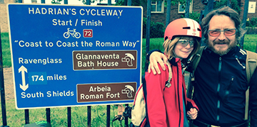 Cycling Hadrian’s Wall