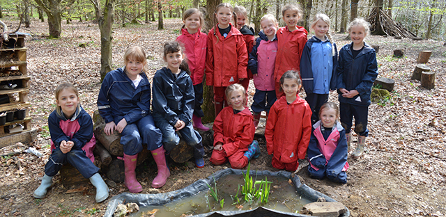 It’s a pond life in Forest School