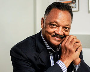 Students join conference with Rev Jesse Jackson