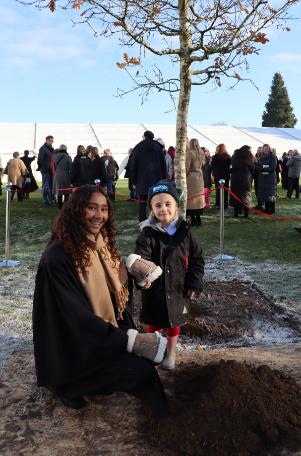 Oak Tree planted to commemorate Her Majesty, Queen Elizabeth II