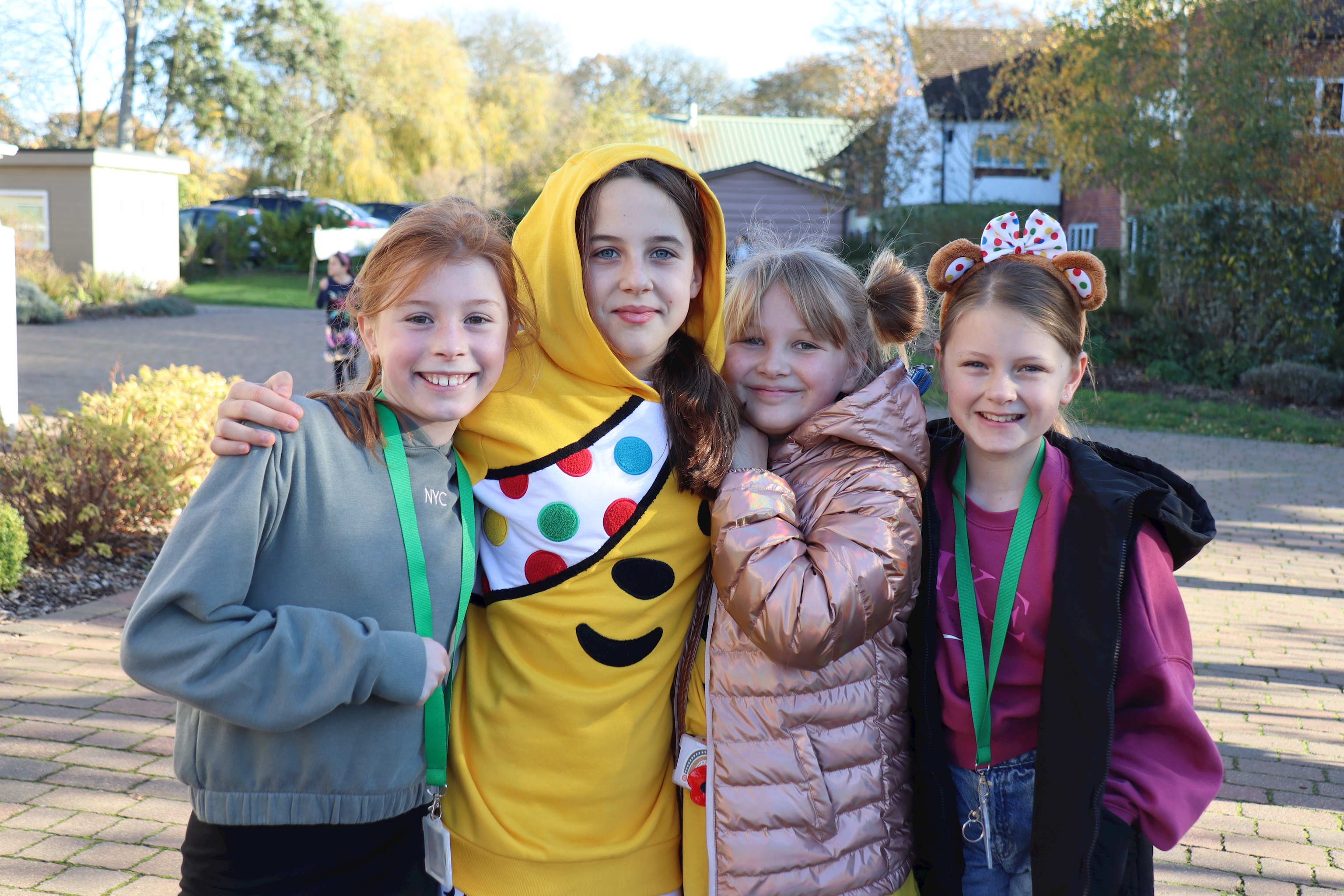 Raising money for BBC's Children in Need